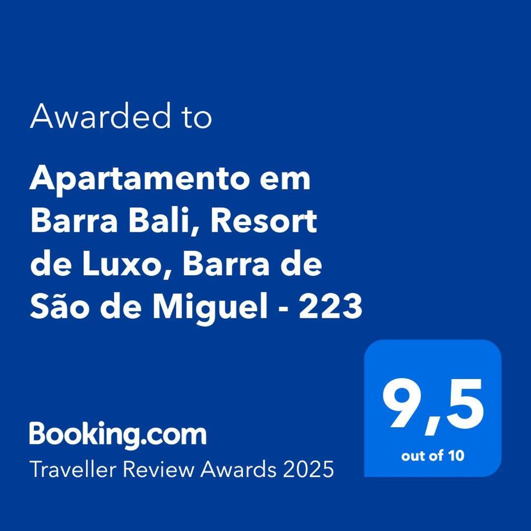 Apartamento Em Barra Bali, Resort De Luxo, Barra De Sao De Miguel - 223 Барра-ді-Сан-Мігел Екстер'єр фото